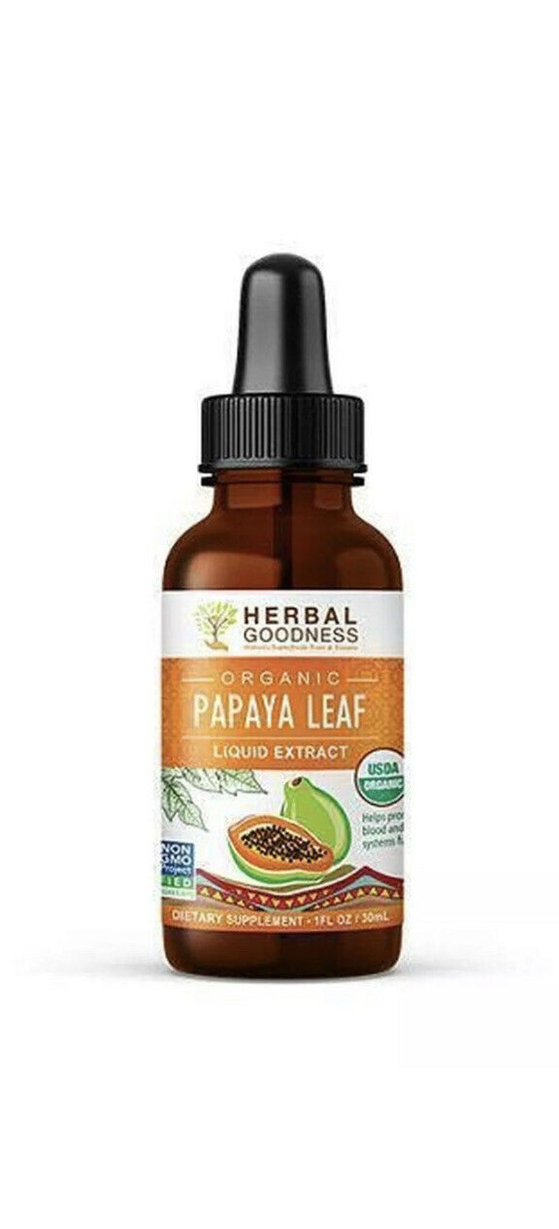 Papaya Leaf Liquid Extract Juice - Natural Blood Platelet Boost, Bone Marrow,...