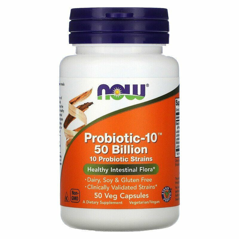 Probiotic-10 50 Billion (Healthy Flora) 50 Capsules