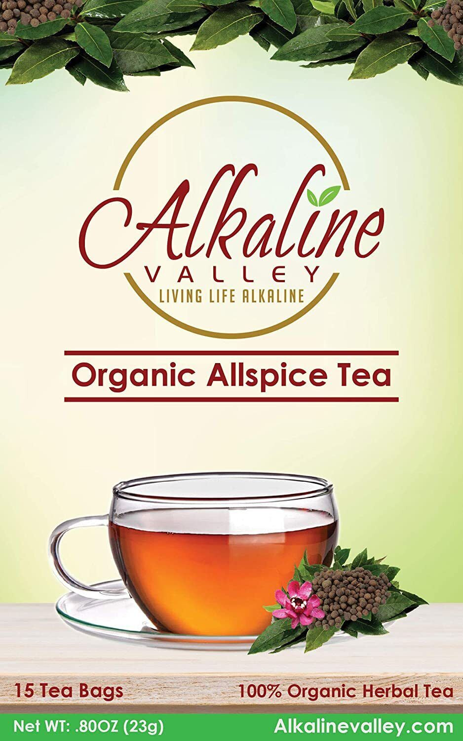 Allspice Tea Organic - 15 Unbleached/Che