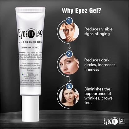 Eye Gel Cream, Eyeliss, Argeriline Dark Circle, Puffy Eyes-[40+]- [15Ml/0.51Oz.