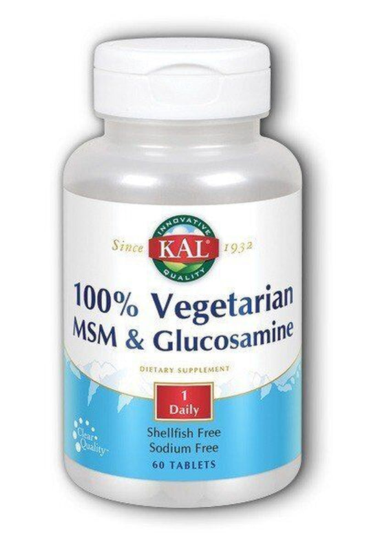 Kal 100% Vegetarian MSM & Glucosamine 60 Tablet