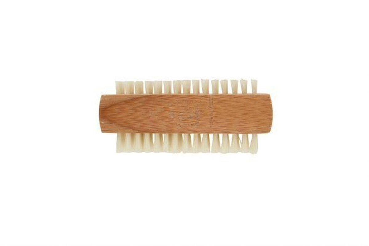 Bass Brushes Deluxe 100% Natural 2 Sided Nail Brush Extra Firm 100% Natural