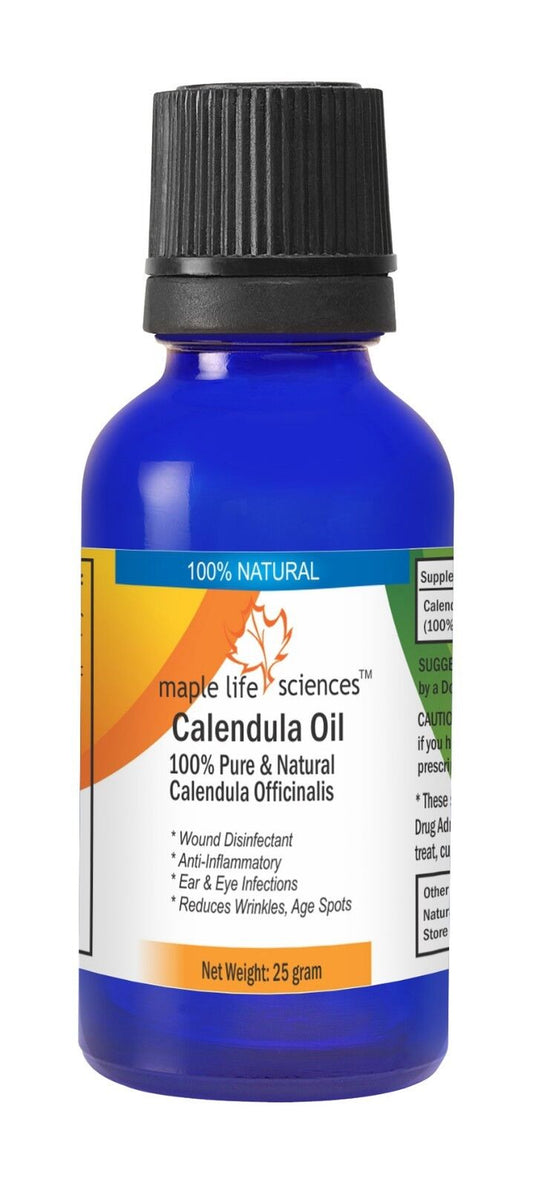 Calendula Oil 100% Pure & Natural Calendula Officinalis for Wrinkles Age Spot