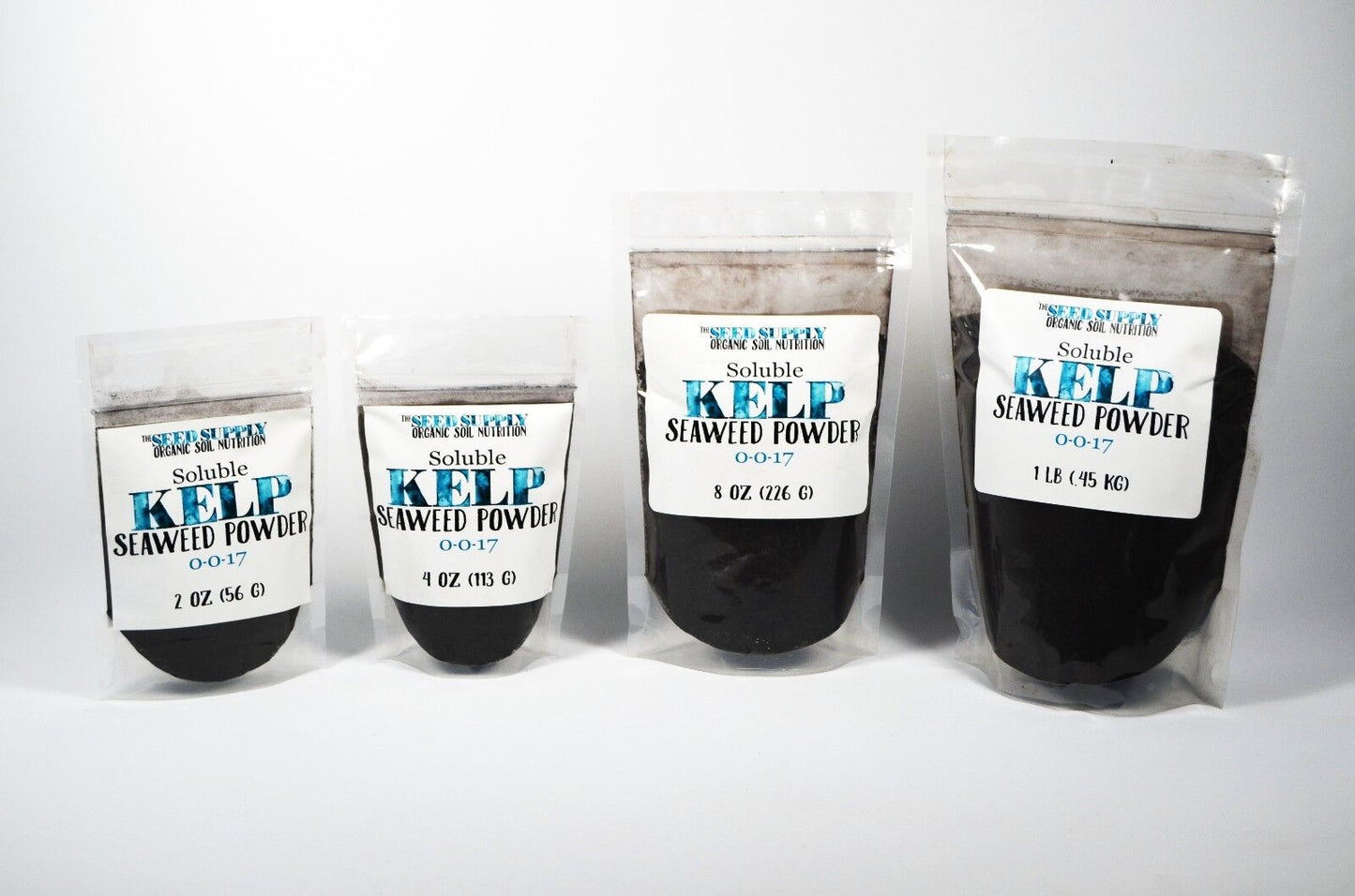 4 Ounces Soluble Kelp Seaweed Powder Organic Fertilizer Soil Amendment Potassium