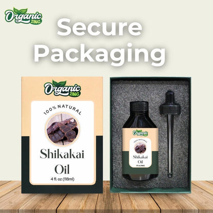 Organic Zing Shikakai Base 100% Pure & Natural Essentiial Oil-{118Ml/3.9