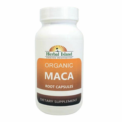 MACA ROOT POWDER CAPSULES 500Mg Each - USDA Organic - - Non GMO