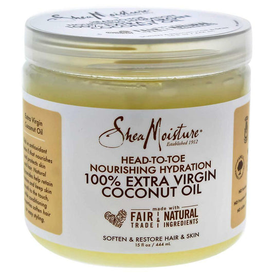 Shea Moisture 100% Extra Virgin Coconut Oil 15 Oz 15 Fl Oz (Pack of 1)