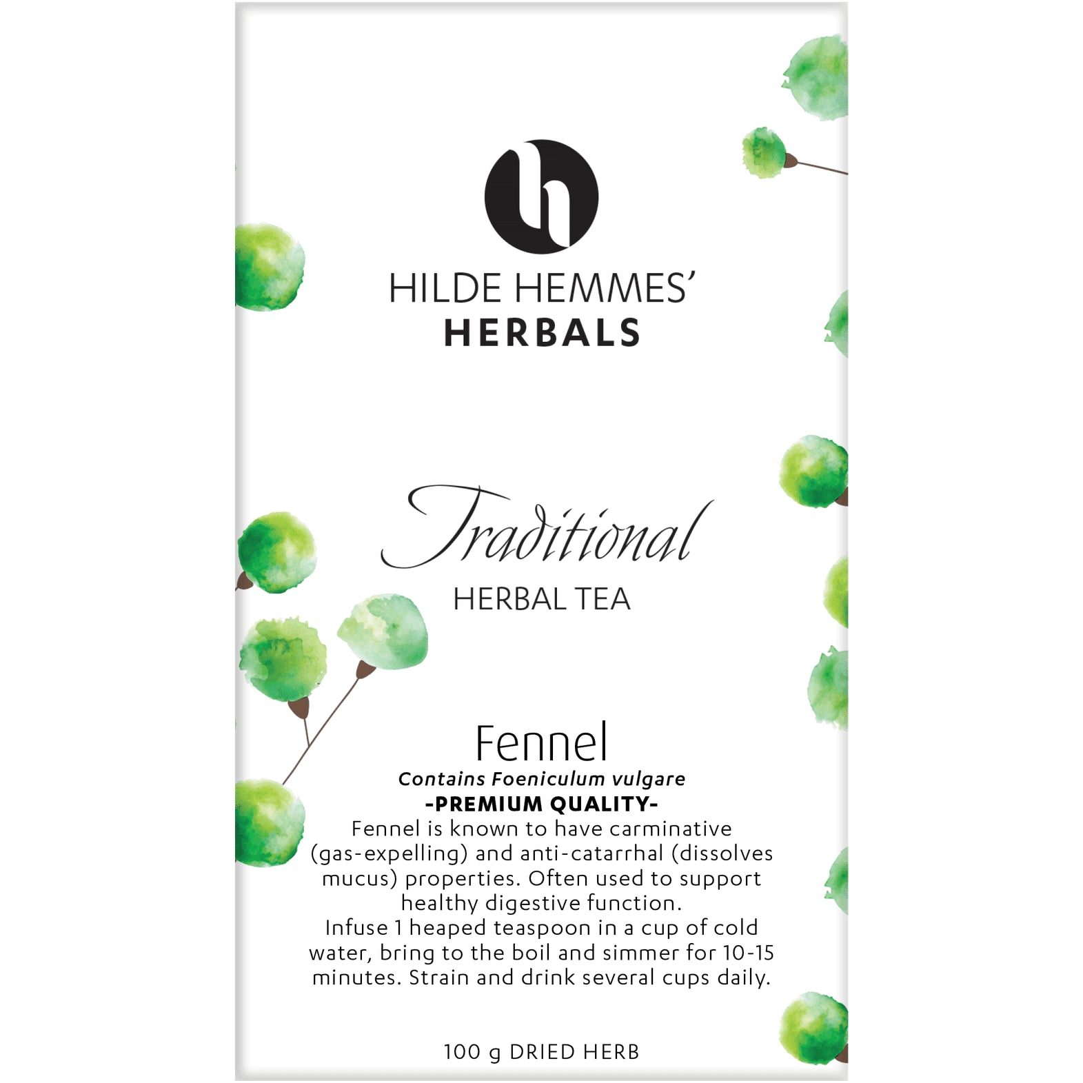 Hilde Hemmes Herbal'S Tea Fennel 100G