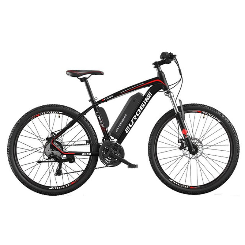 26 Inch Electric Lithium Battery Mountain Bike 27 Speed Electric Bicycle for Adult Double Disc Brake 36V 250W E-Bike