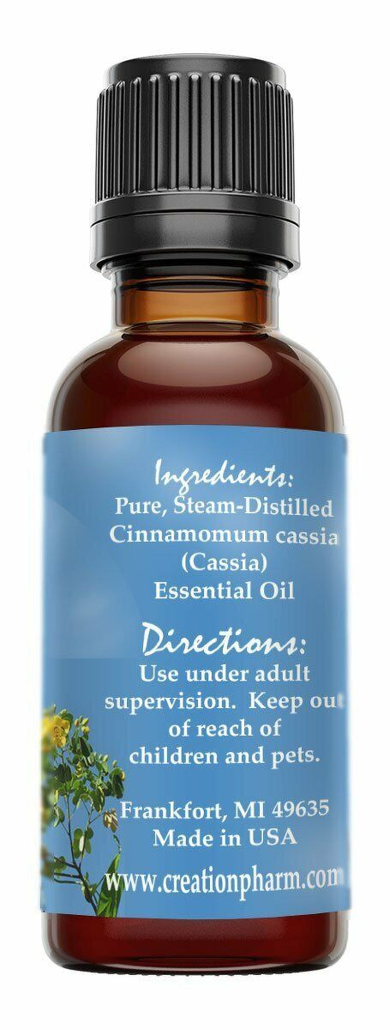 Cassia Oil 30Ml (1Oz) - Cassia Essential Oil 100% Pure from Creation Pharm