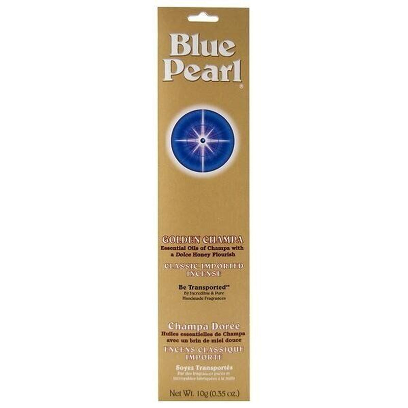 Blue Pearl Incense Premium Golden Champa 10 Gram Incense