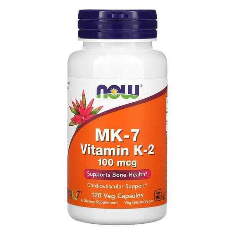 MK7 Vitamin K2 100Mcg (K2 MK7 - Supports Bone Health) 120 Capsules