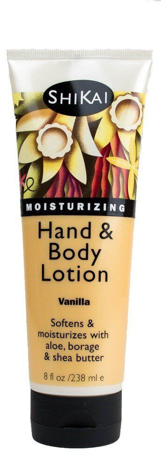 Shikai Natural Hand & Body Lotion-French Vanilla 8 Oz Lotion