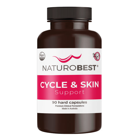 NEW Naturobest Cycle & Skin Support 90 Capsules