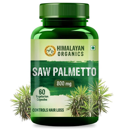 60 Veg Capsules Saw Palmetto Extract 800Mg Supplement for Hair Growth for Unisex