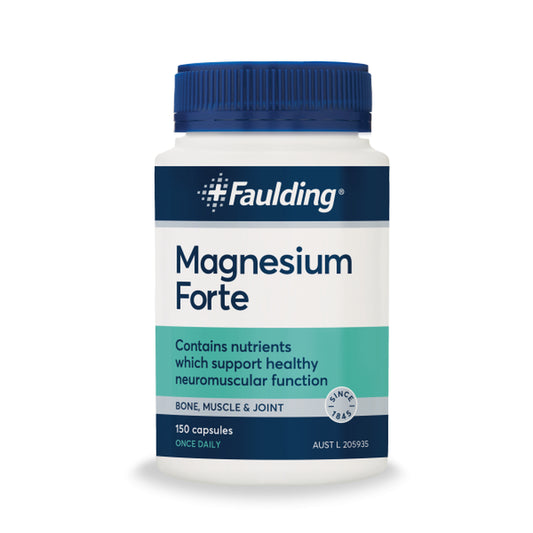 Faulding Remedies Magnesium Forte 400Mg 150 Capsules