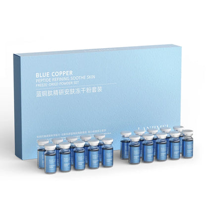 Korean/ Asian SkinCare Blue Copper Peptide Set Oligopeptide 20 vials Blue Copper