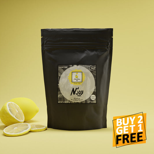 MEZCLA DE TÉ DE HOJA SUELTA Citrus Green Tea Premium