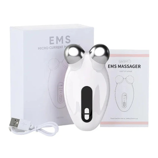 Facial Massager EMS Microcurrent Roller 