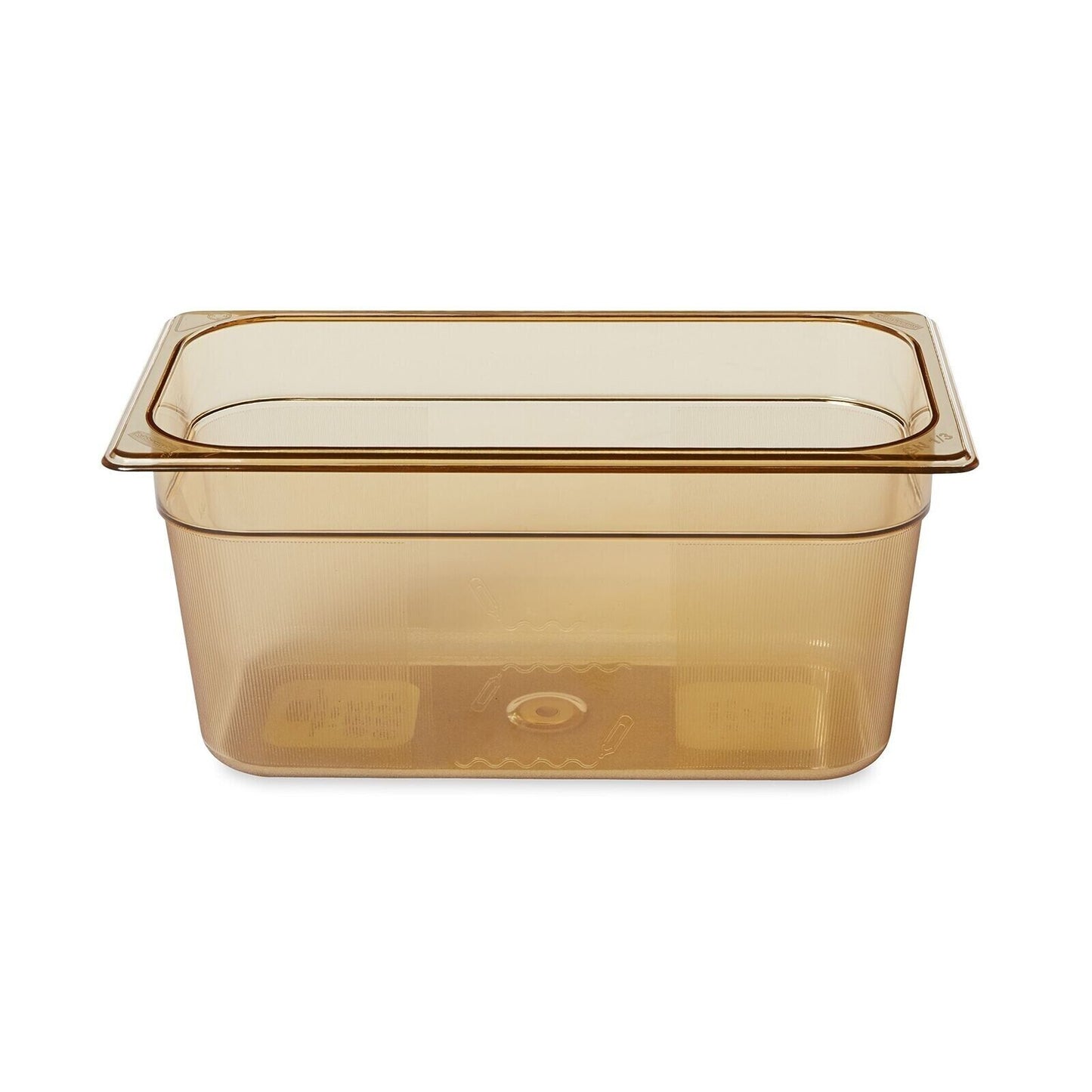 SILINX Commercial Amber Hot Heavy Duty Hot Food Pan 4Qt 12.8In L X 6.9In W X4Inh