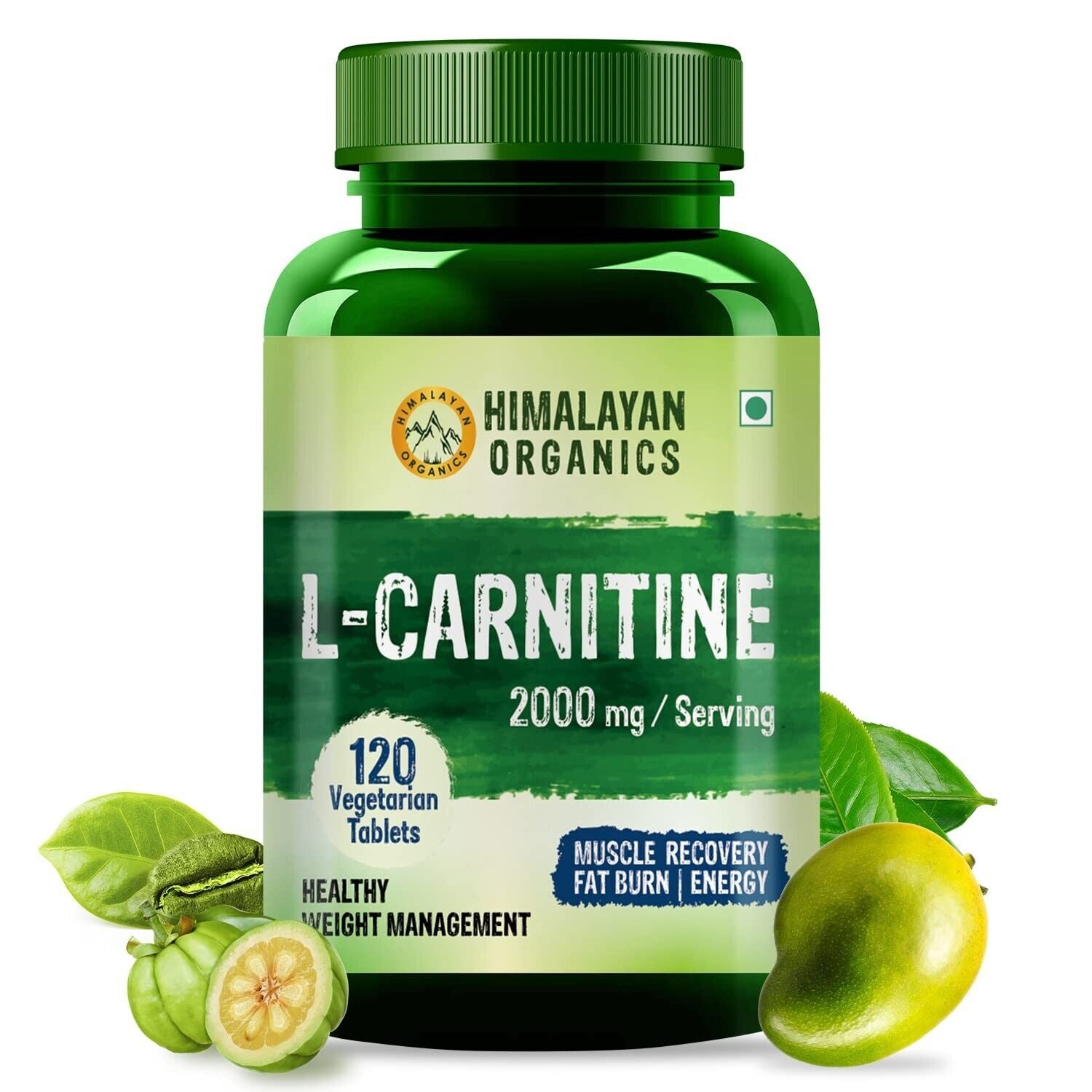 120 Vegetarian Tablets Carnitine L-Tartrate Healthy Weight Management