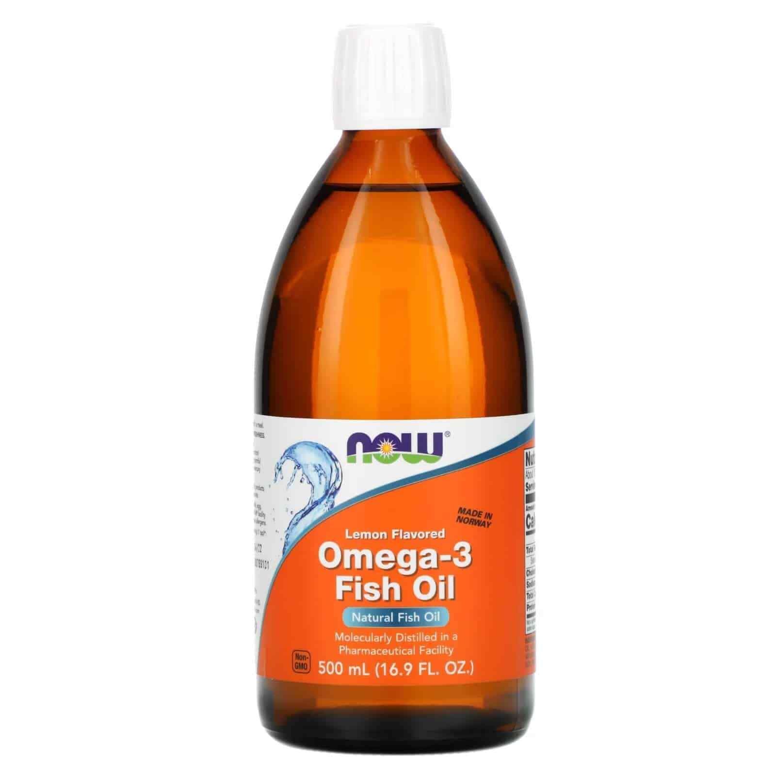 Lemon Flavored Omega-3 Fish Oil 500Ml