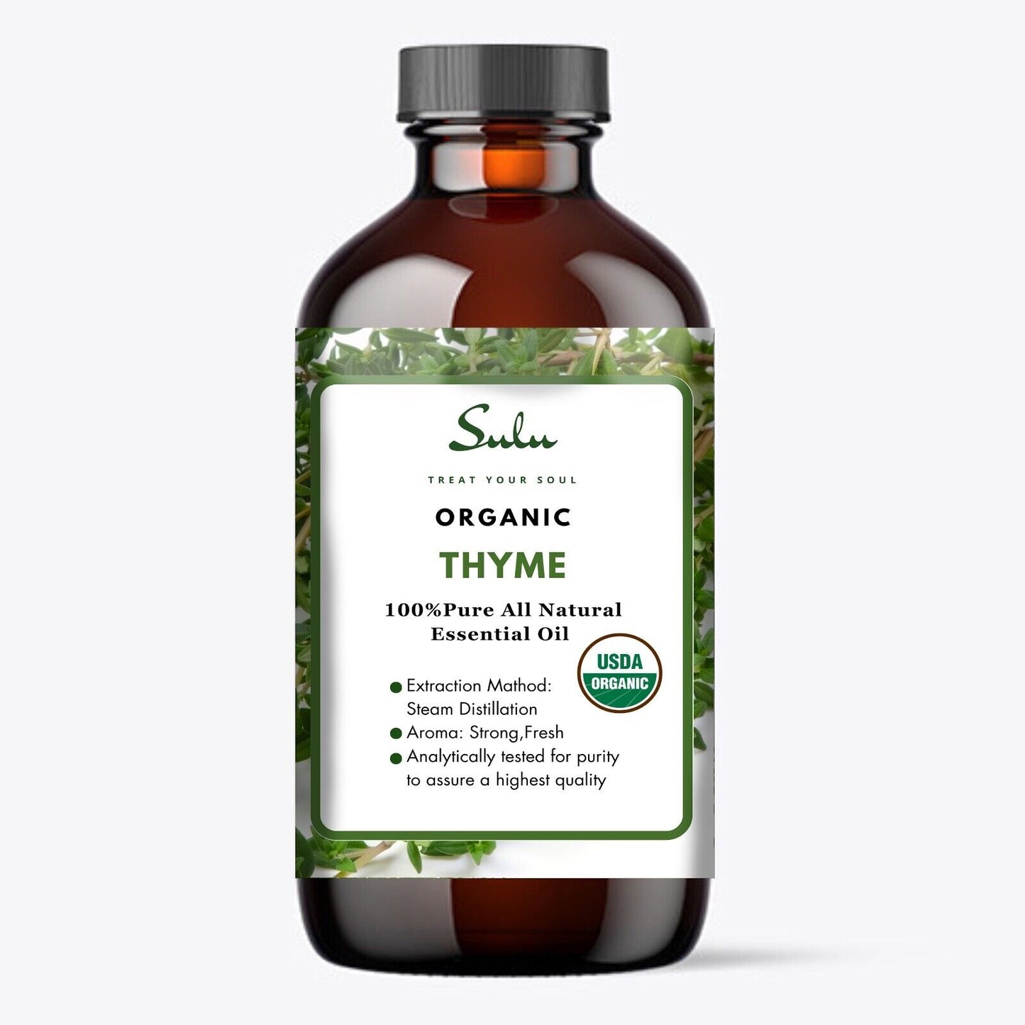 ORGANIC THYME OIL 100% PURE and ALL NATURAL