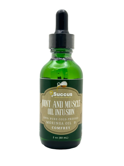 Cold Pressed Moringa Oil Infused with Comfrey