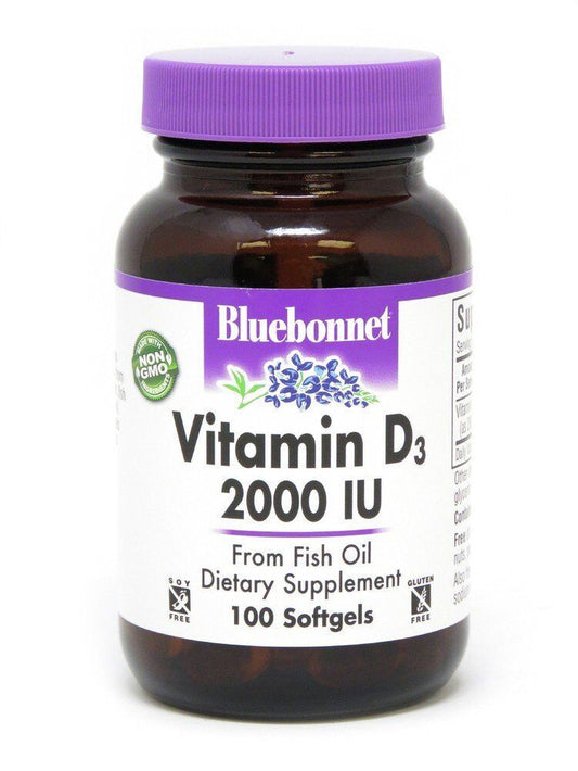 Vitamin D3 2000 IU 100 Softgel