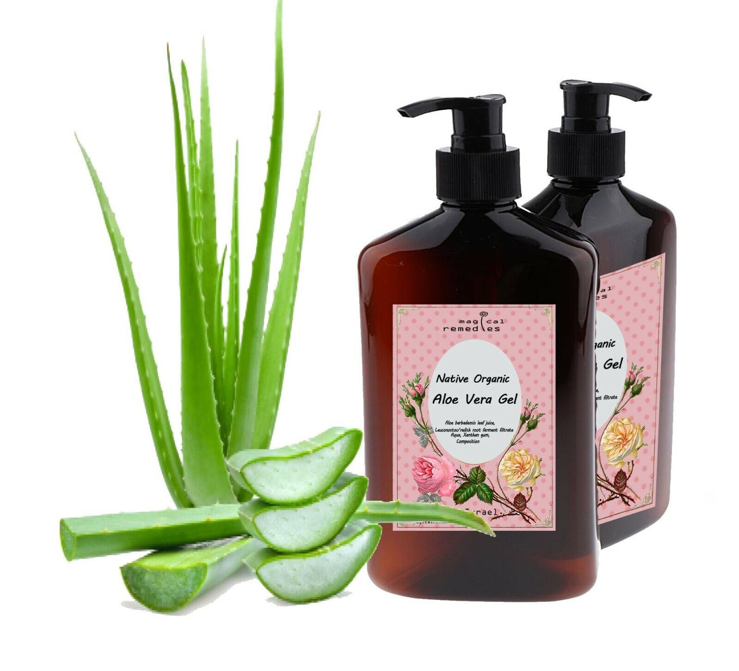 Native Organic Aloe Vera Gel .Hydrating. After-Microder