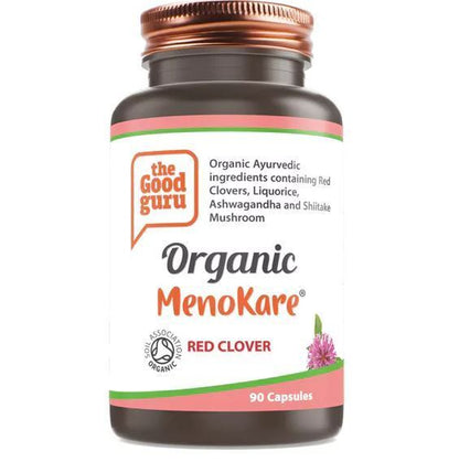 The Good Guru ORGANIC Menokare+ Red Clover Supplements