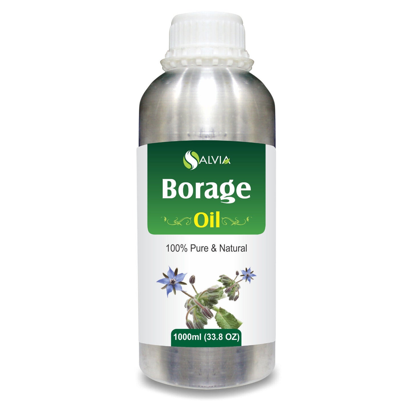 Borage (Borago Officinalis) 100% Pure & Natural Carrier Oil - [10Ml - 25 L].