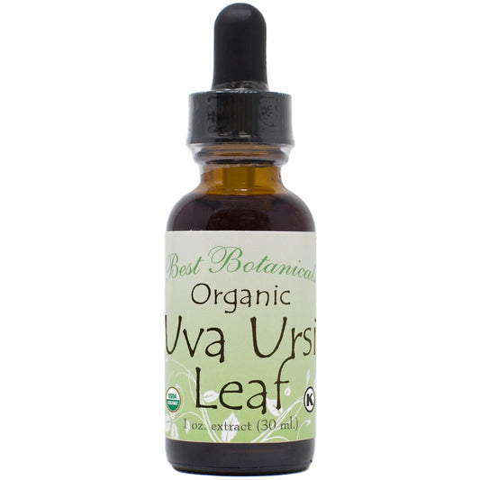 Uva Ursi Leaf Extract Herbal Tincture W/ Dropper 