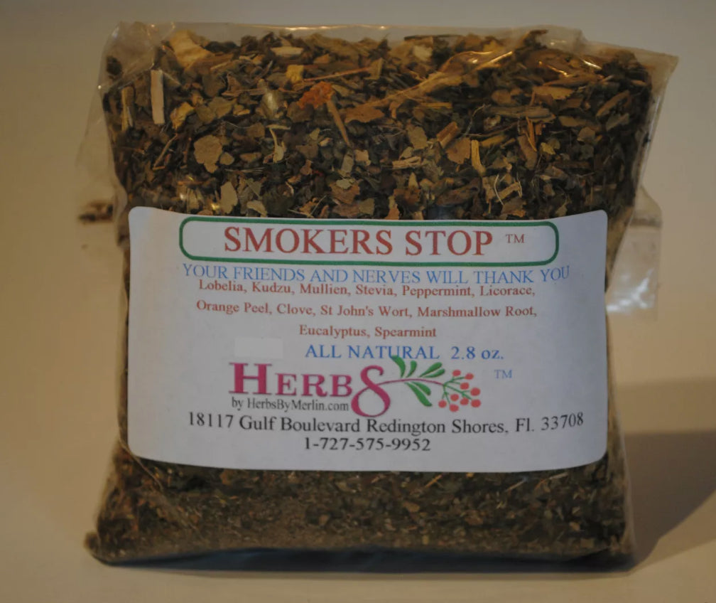 Smoker Stop Organic Leaf Tea (Stop Smoking, Quit Smoking)