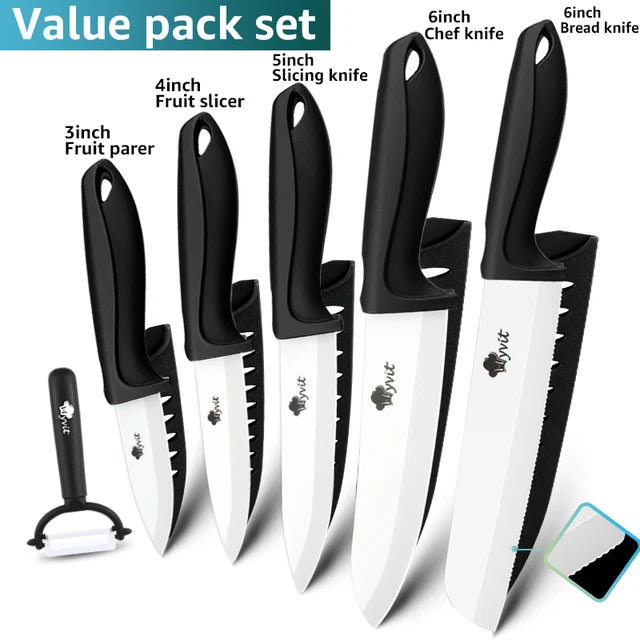 Ceramic Knife Set of Kitchen Knives