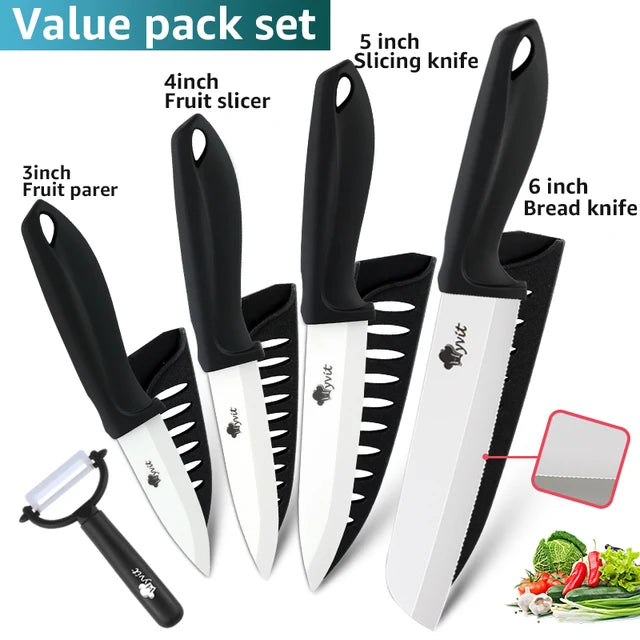 Ceramic Knife Set of Kitchen Knives