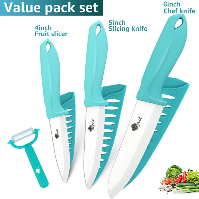 Ceramic Knife Set of Kitchen Knives