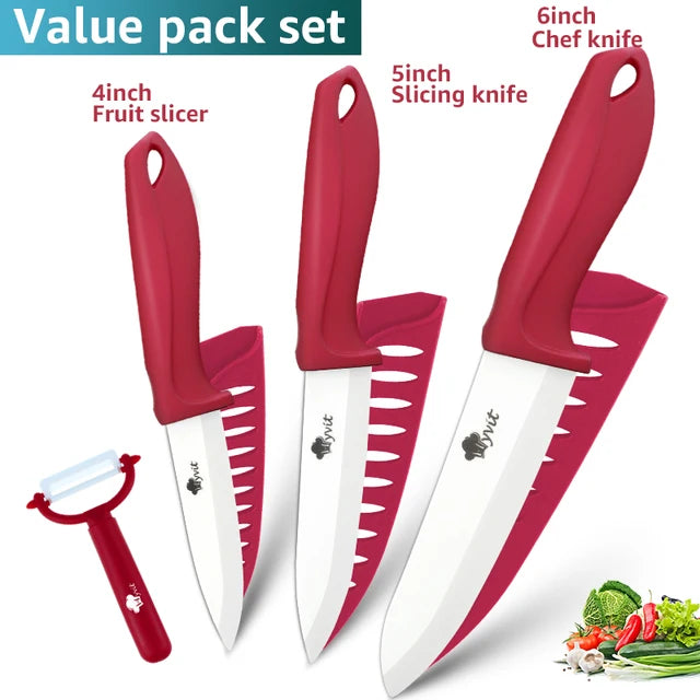 Ceramic Knife Set of Kitchen Knives