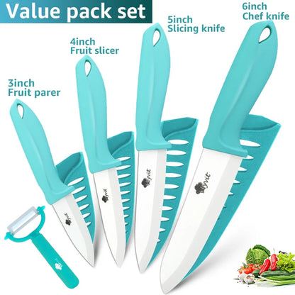 Ceramic Knife Set of Kitchen Knives