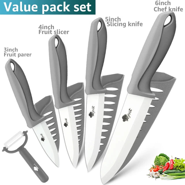 Ceramic Knife Set of Kitchen Knives