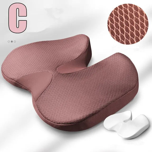 Cushion Non Slip Orthopedic Memory Foam Prostate Cushion for Tailbone Sciaticaback Pain Relief Comfort Chair Car Seat