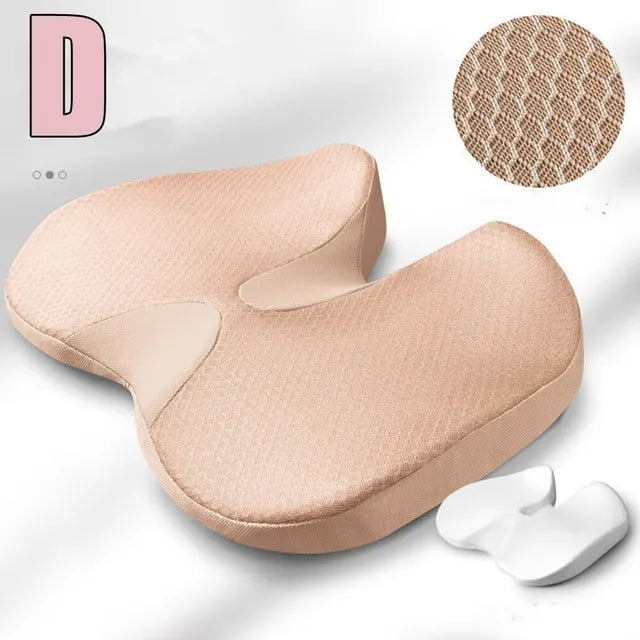 Cushion Non Slip Orthopedic Memory Foam Prostate Cushion for Tailbone Sciaticaback Pain Relief Comfort Chair Car Seat