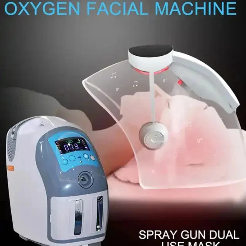 Hyperbaric Oxygen Mask and Led Therapy Hydrogen Machine