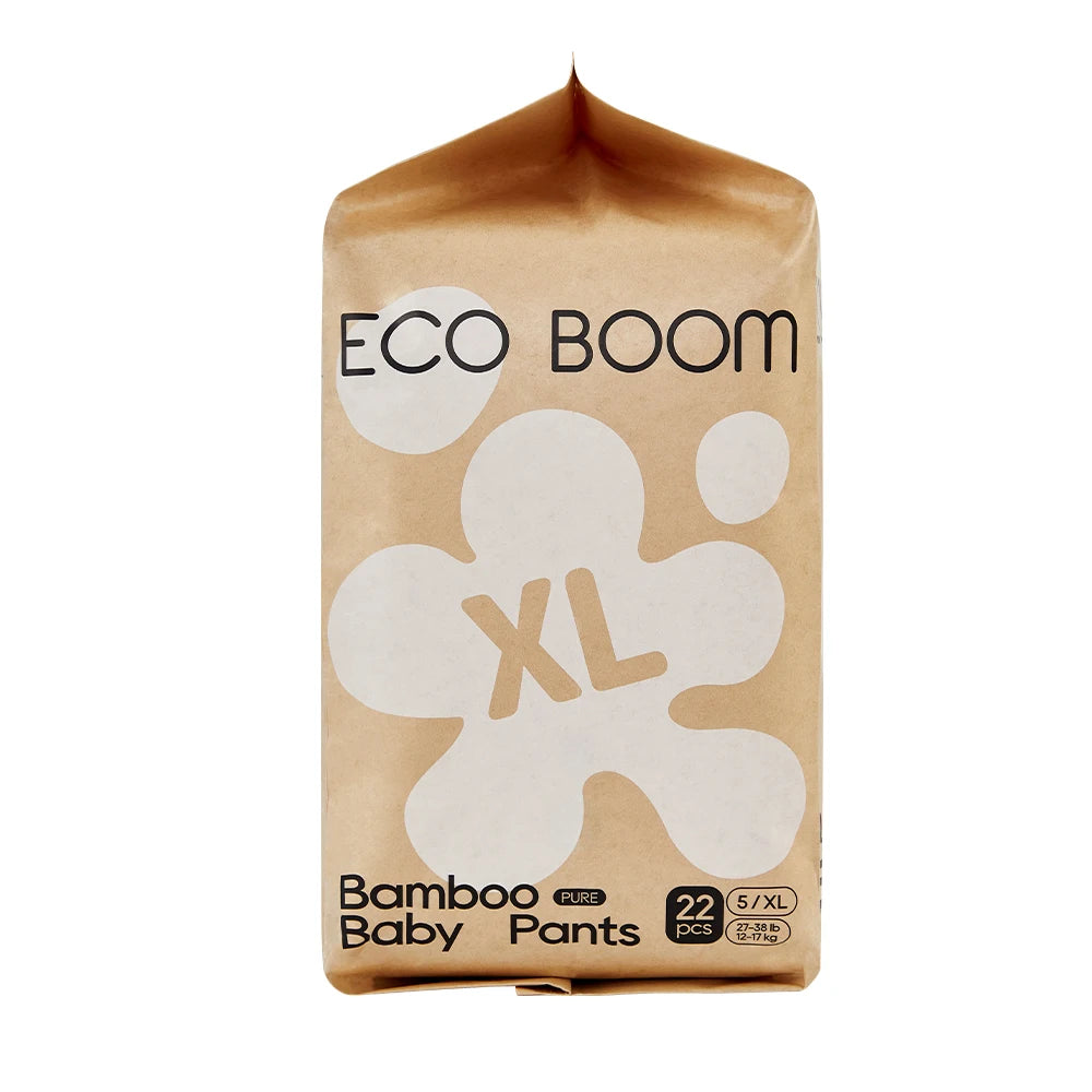 ECO BOOM Bio Biodegradable Compostable Natural Diaper Pants