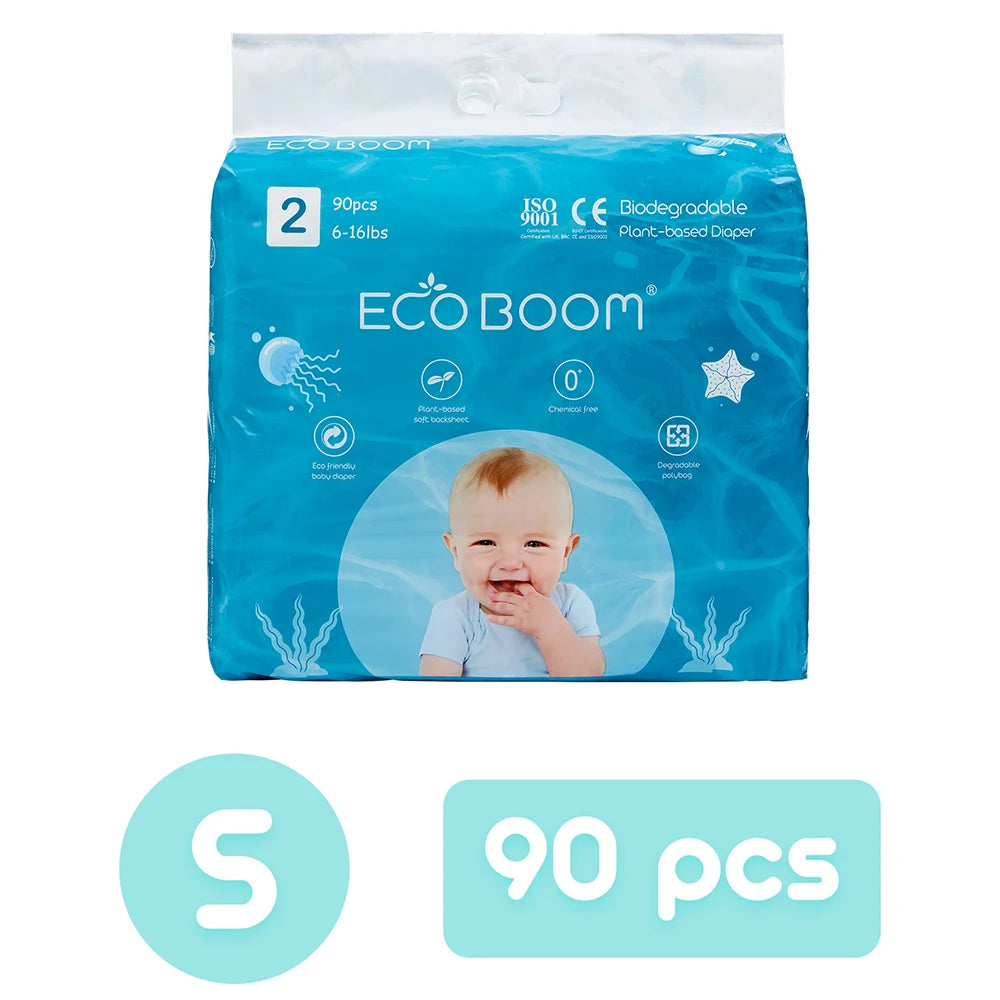 Natural Plant Based Diapers Organic Disposable Nappy