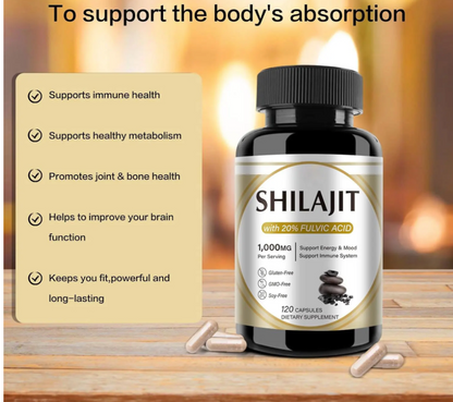 Shilajit (Fulvic Minerals)