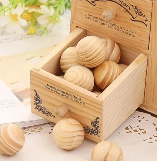 Natural Cedar Moth Balls- Camphor Balls