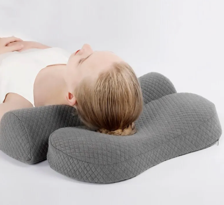 Neck Support Pillow Back sleeping Trainer Pillow Chiropractic