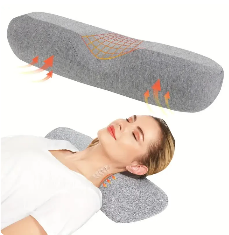 Neck Support Pillow Back sleeping Trainer Pillow Chiropractic