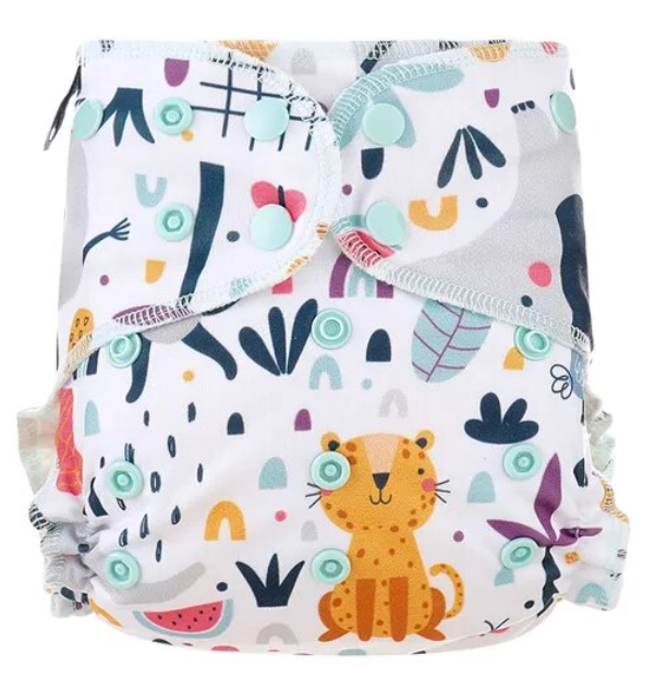 Organic Bamboo Washable Baby Diaper Nappy